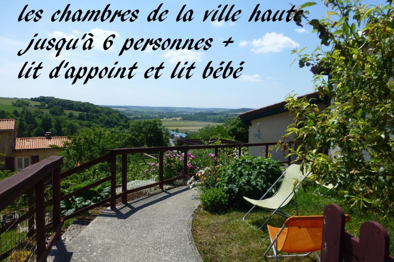 Les Chambres De La Ville Haute Dun-sur-Meuse Esterno foto