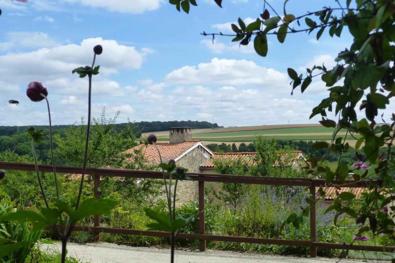Les Chambres De La Ville Haute Dun-sur-Meuse Esterno foto